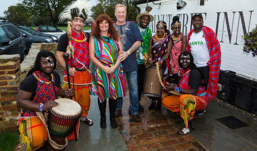 kenya-comes-kent-maasai-warriors-visit-village-pub